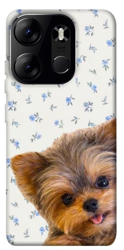 Чохол itsPrint Cute Yorkie для Tecno Spark Go 2023, песики, купити оптом з доставкою