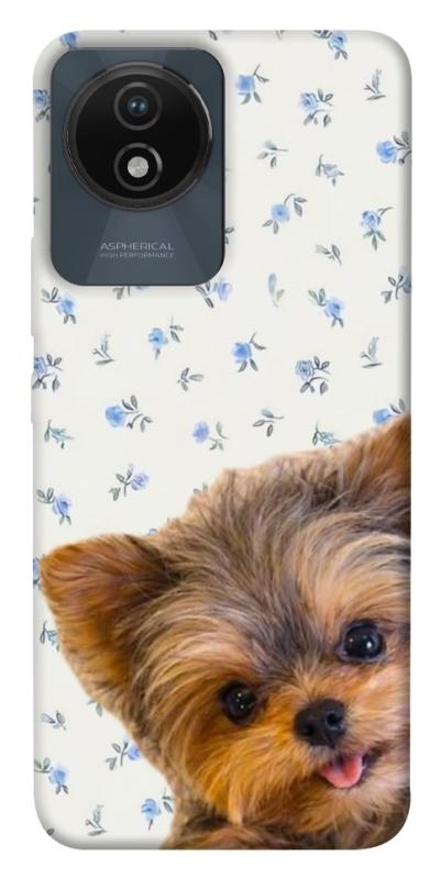 Чехол itsPrint Cute Yorkie для Vivo Y02, песики, купить оптом с доставкой