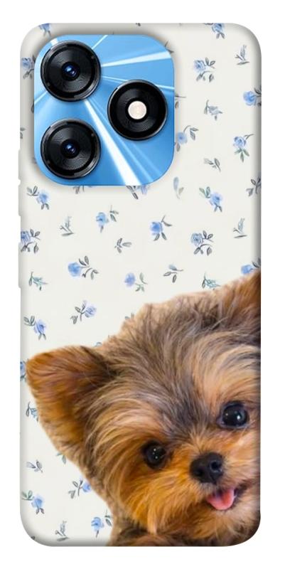 Чехол itsPrint Cute Yorkie для TECNO Spark 10 Pro, песики, купить оптом с доставкой