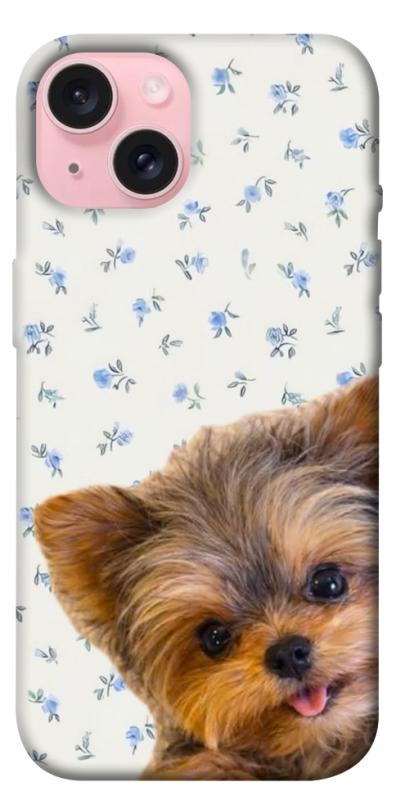 Чохол itsPrint Cute Yorkie для Apple iPhone 15 (6.1"), песики, купити оптом з доставкою