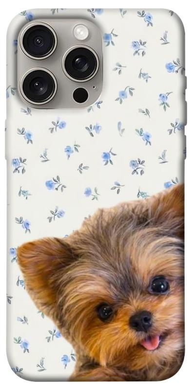 Чохол itsPrint Cute Yorkie для Apple iPhone 15 Pro Max (6.7"), песики, купити оптом з доставкою