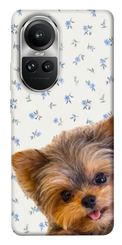 Чехол itsPrint Cute Yorkie для Oppo Reno 10, песики, купить оптом с доставкой