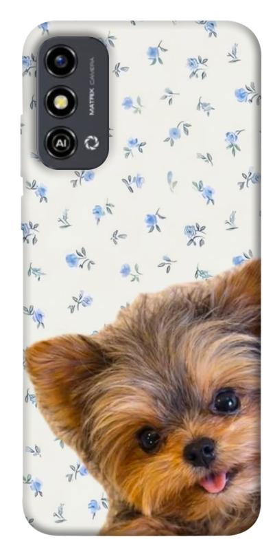 Чохол itsPrint Cute Yorkie для ZTE Blade A53, песики, купити оптом з доставкою