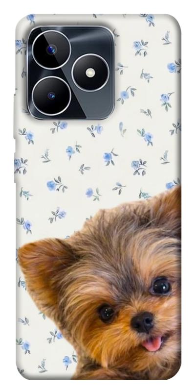 Чехол itsPrint Cute Yorkie для Realme C53, песики, купить оптом с доставкой