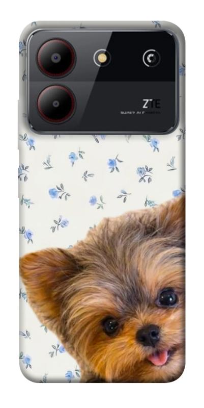 Чехол itsPrint Cute Yorkie для ZTE Blade A54 4G, песики, купить оптом с доставкой