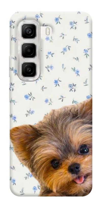 Чохол itsPrint Cute Yorkie для Infinix Hot 50 4G, песики, купити оптом з доставкою
