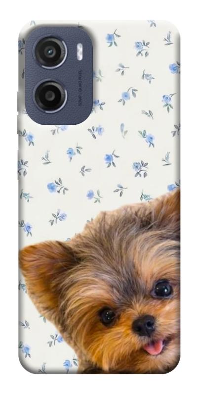 Чехол itsPrint Cute Yorkie для Motorola Moto G05, песики, купить оптом с доставкой