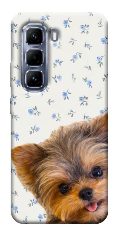 Чохол itsPrint Cute Yorkie для Infinix Hot 50 Pro, песики, купити оптом з доставкою