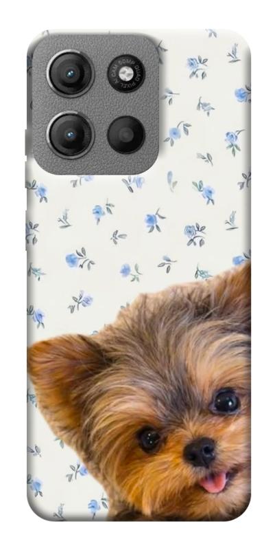 Чехол itsPrint Cute Yorkie для Motorola Moto G15 4G, песики, купить оптом с доставкой