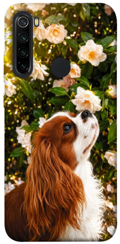 Чехол itsPrint Flower spaniel для Xiaomi Redmi Note 8, песики, купить оптом с доставкой