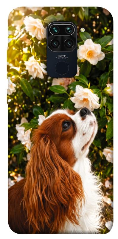 Чехол itsPrint Flower spaniel для Xiaomi Redmi Note 9 / Redmi 10X, песики, купить оптом с доставкой