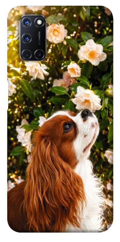 Чохол itsPrint Flower spaniel для Oppo A52 / A72 / A92, песики, купити оптом з доставкою