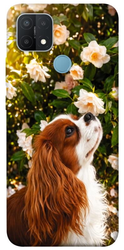 Чохол itsPrint Flower spaniel для Oppo A15s / A15, песики, купити оптом з доставкою