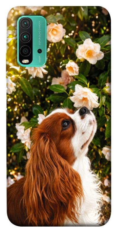 Чохол itsPrint Flower spaniel для Xiaomi Redmi Note 9 4G / Redmi 9 Power / Redmi 9T, песики, купити оптом з доставкою