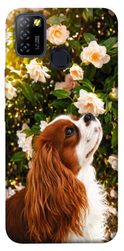 Чехол itsPrint Flower spaniel для Infinix Hot 10 Lite, песики, купить оптом с доставкой