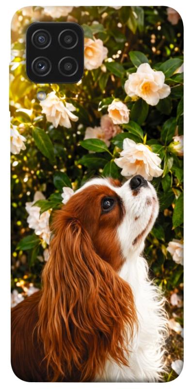 Чехол itsPrint Flower spaniel для Samsung Galaxy A22 4G, песики, купить оптом с доставкой