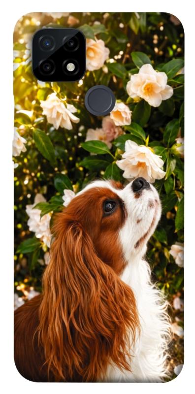 Чохол itsPrint Flower spaniel для Realme C21, песики, купити оптом з доставкою