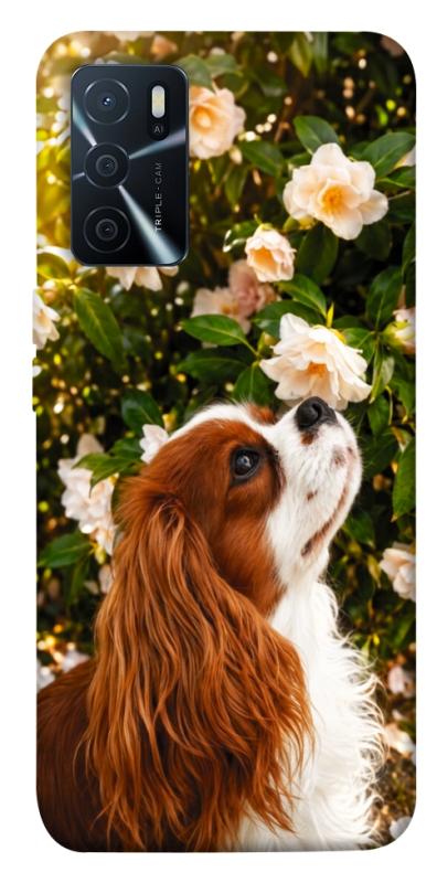 Чохол itsPrint Flower spaniel для Oppo A16s / A16, песики, купити оптом з доставкою