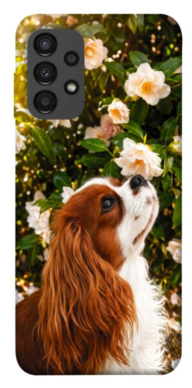 Чохол itsPrint Flower spaniel для Samsung Galaxy A13 4G, песики, купити оптом з доставкою