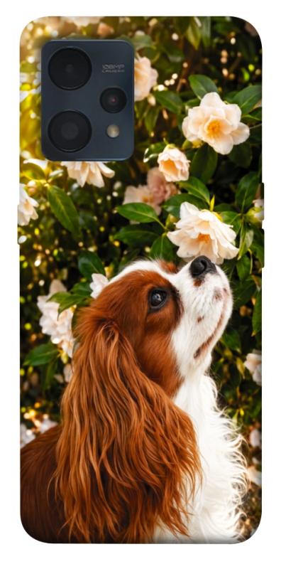 Чохол itsPrint Flower spaniel для Realme 9 4G / 9 Pro+, песики, купити оптом з доставкою