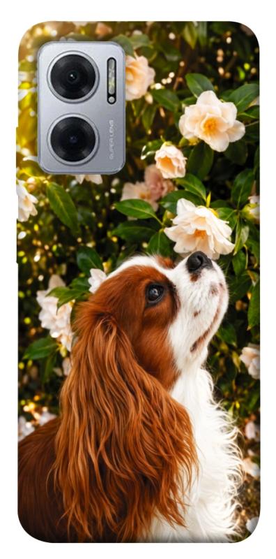 Чохол itsPrint Flower spaniel для Xiaomi Redmi Note 11E, песики, купити оптом з доставкою