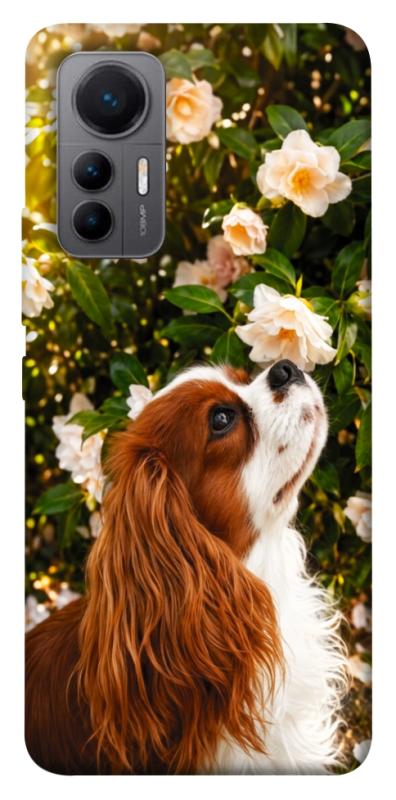 Чохол itsPrint Flower spaniel для Xiaomi 12 Lite, песики, купити оптом з доставкою