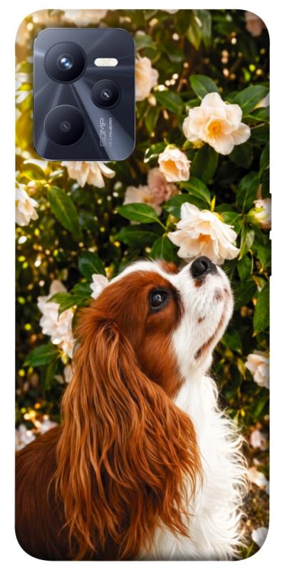 Чохол itsPrint Flower spaniel для Realme C35, песики, купити оптом з доставкою