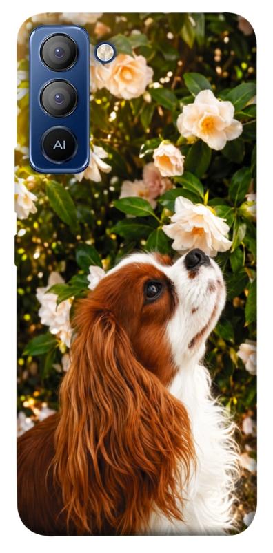 Чохол itsPrint Flower spaniel для TECNO Pop 5 LTE, песики, купити оптом з доставкою