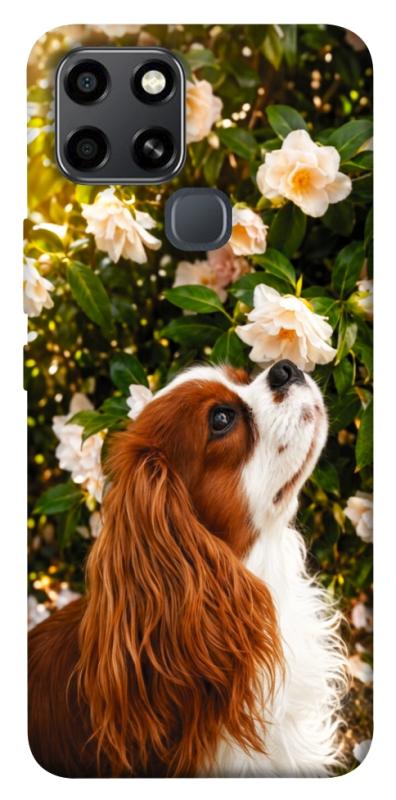 Чохол itsPrint Flower spaniel для Infinix Smart 6, песики, купити оптом з доставкою