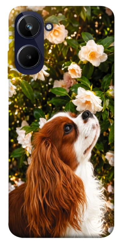 Чохол itsPrint Flower spaniel для Realme 10 4G, песики, купити оптом з доставкою