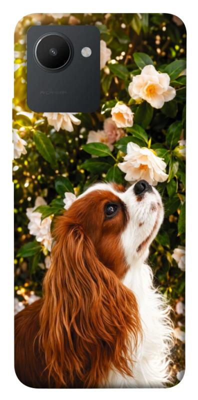 Чохол itsPrint Flower spaniel для Realme C30, песики, купити оптом з доставкою