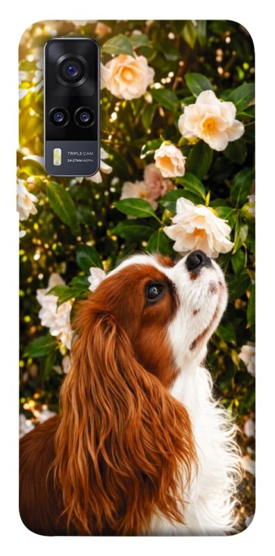 Чохол itsPrint Flower spaniel для Vivo Y31, песики, купити оптом з доставкою
