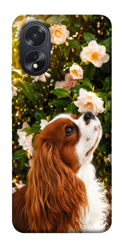 Чохол itsPrint Flower spaniel для Oppo A38, песики, купити оптом з доставкою