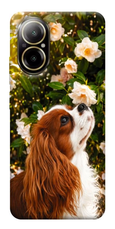 Чохол itsPrint Flower spaniel для Realme C67 4G, песики, купити оптом з доставкою