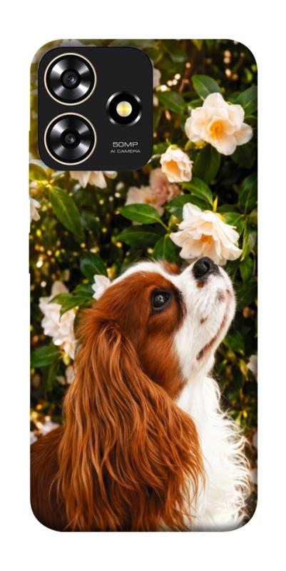 Чохол itsPrint Flower spaniel для ZTE Blade A73 4G, песики, купити оптом з доставкою