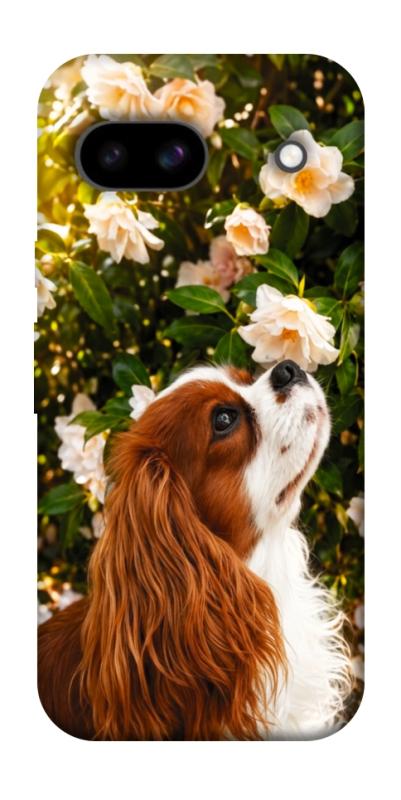 Чохол itsPrint Flower spaniel для Google Pixel 8a, песики, купити оптом з доставкою