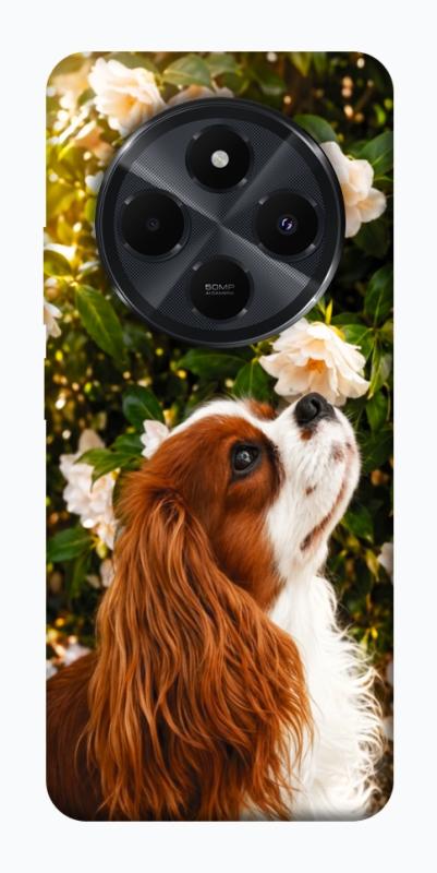 Чохол itsPrint Flower spaniel для Xiaomi Redmi 14C / Poco C75, песики, купити оптом з доставкою