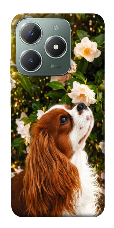 Чохол itsPrint Flower spaniel для Realme C61 4G, песики, купити оптом з доставкою