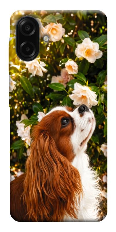 Чехол itsPrint Flower spaniel для Samsung Galaxy A07, песики, купить оптом с доставкой