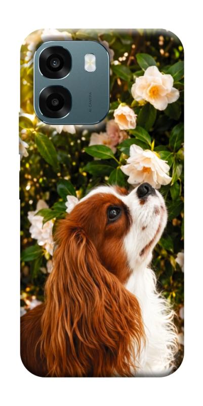 Чохол itsPrint Flower spaniel для Oppo A6, песики, купити оптом з доставкою