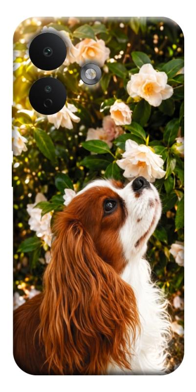Чехол itsPrint Flower spaniel для Xiaomi Redmi Note 17 Pro, песики, купить оптом с доставкой