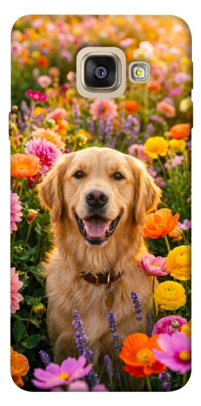 Чохол itsPrint Flowery labrador для Samsung A520 Galaxy A5 (2017), песики, купити оптом з доставкою
