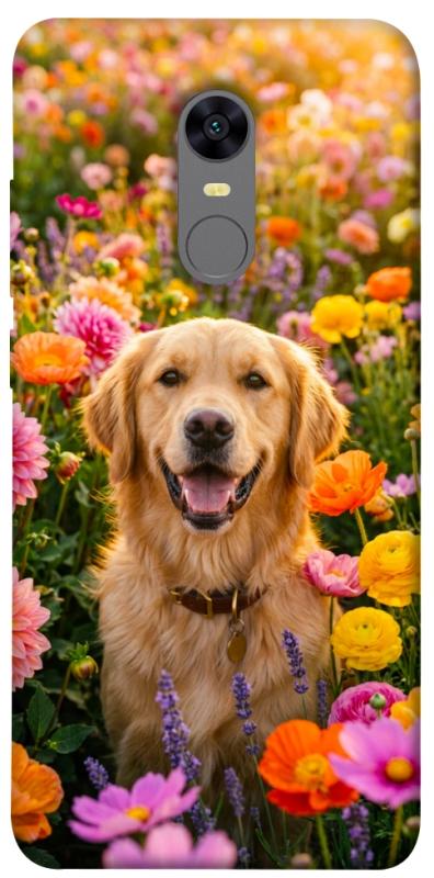 Чохол itsPrint Flowery labrador для Xiaomi Redmi 5 Plus / Redmi Note 5 (Single Camera), песики, купити оптом з доставкою