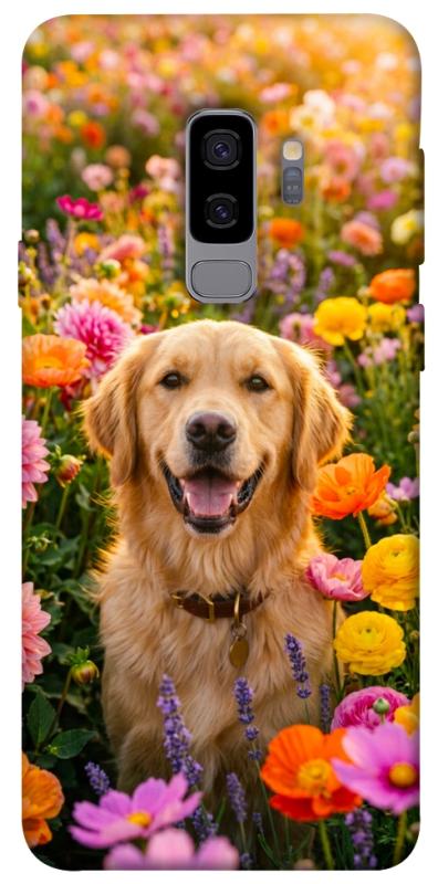 Чохол itsPrint Flowery labrador для Samsung Galaxy S9+, песики, купити оптом з доставкою