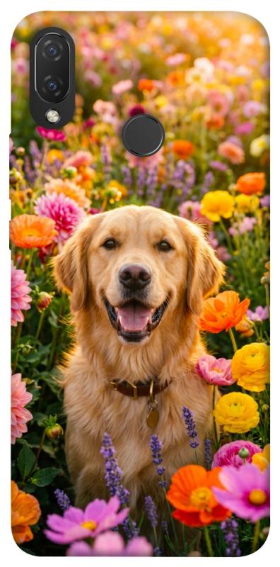 Чехол itsPrint Flowery labrador для Huawei P Smart+ (nova 3i), песики, купить оптом с доставкой
