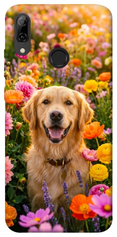 Чохол itsPrint Flowery labrador для Huawei P Smart (2019), песики, купити оптом з доставкою