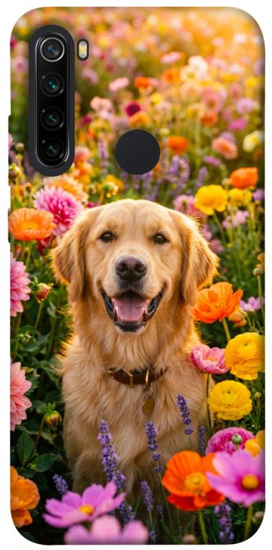 Чохол itsPrint Flowery labrador для Xiaomi Redmi Note 8, песики, купити оптом з доставкою
