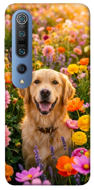 Чохол itsPrint Flowery labrador для Xiaomi Mi 10 / Mi 10 Pro, песики, купити оптом з доставкою