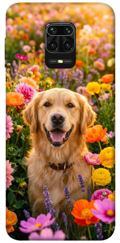 Чехол itsPrint Flowery labrador для Xiaomi Redmi Note 9s / Note 9 Pro / Note 9 Pro Max, песики, купить оптом с доставкой