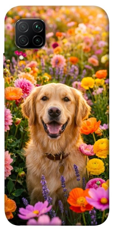 Чохол itsPrint Flowery labrador для Huawei P40 Lite, песики, купити оптом з доставкою